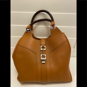 Tanner Krolle Tan Eva leather tote bag